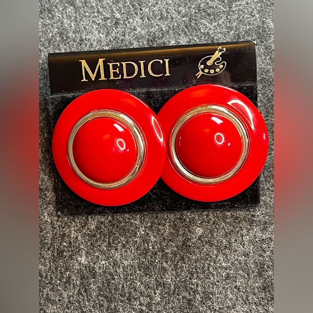 Genuine Lucite earrings